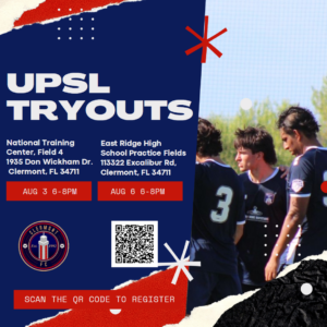 Clermont FC UPSL Tryouts